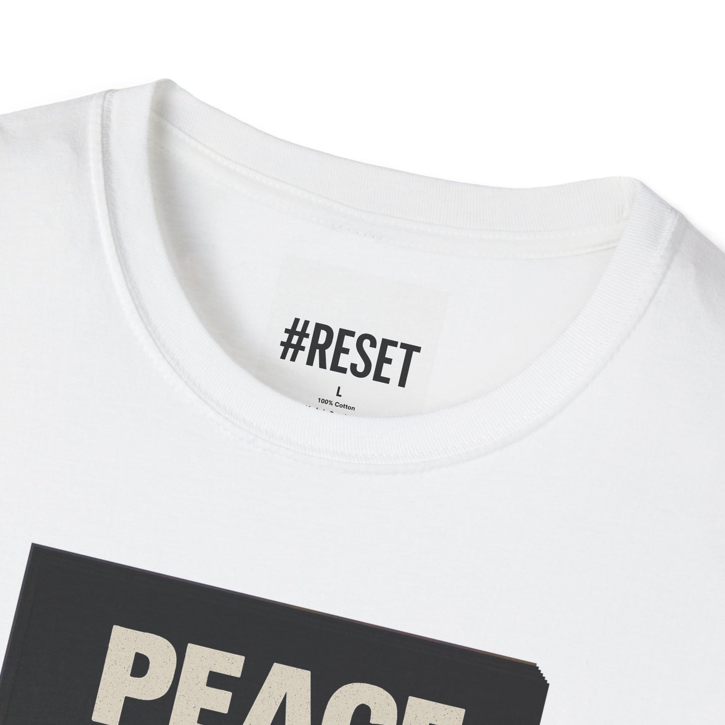 Peace Out - Unisex Softstyle T-Shirt