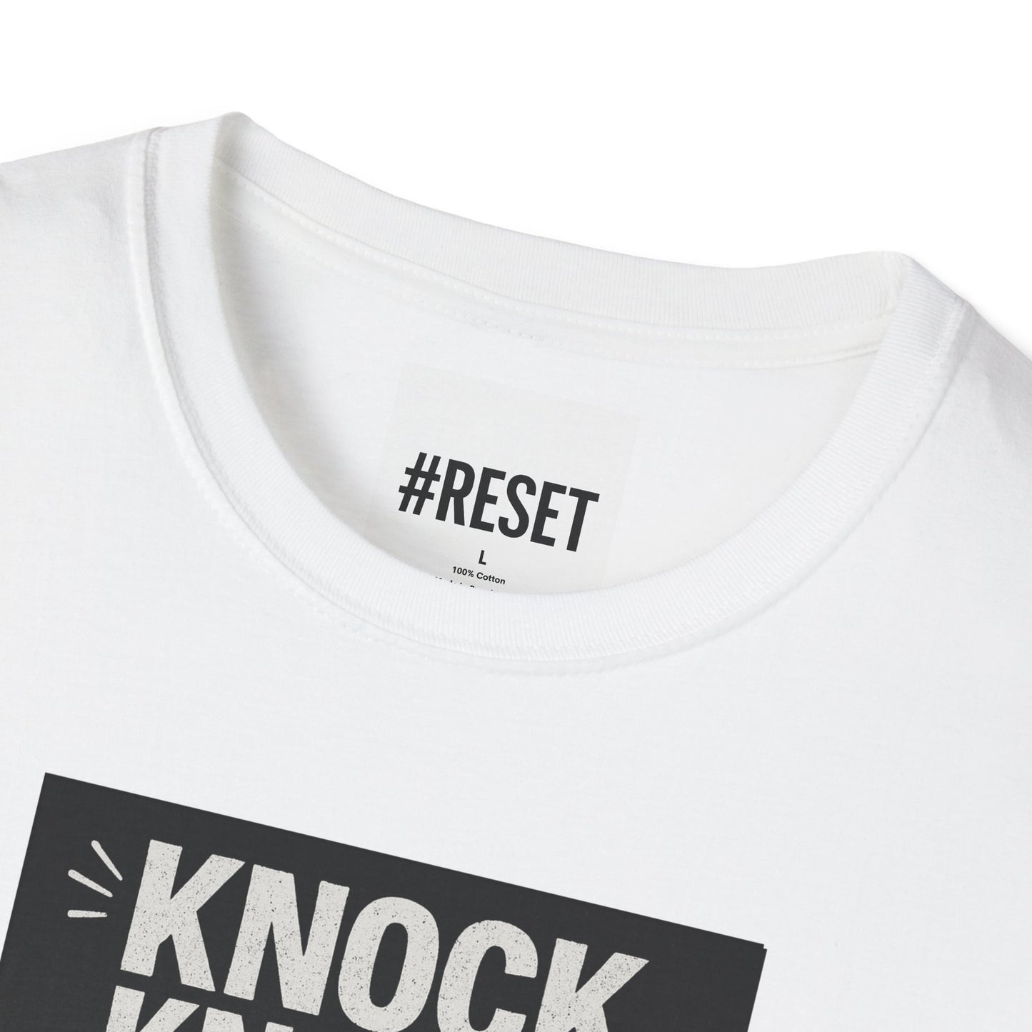 Knock Knock - Unisex Softstyle T-Shirt